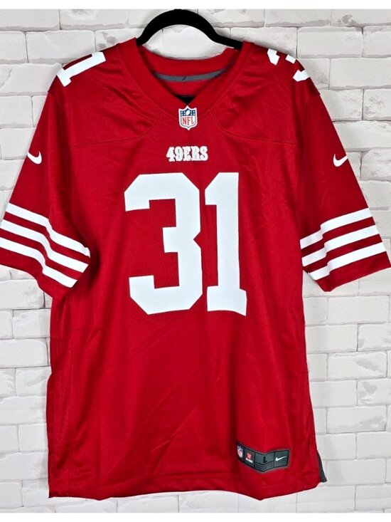 Nike Other - New Nike Raheem Mostert San Francisco 49ers On field Jersey Large $130